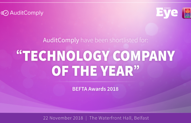 AuditComply Nominated for ‘Technology Company of the Year’