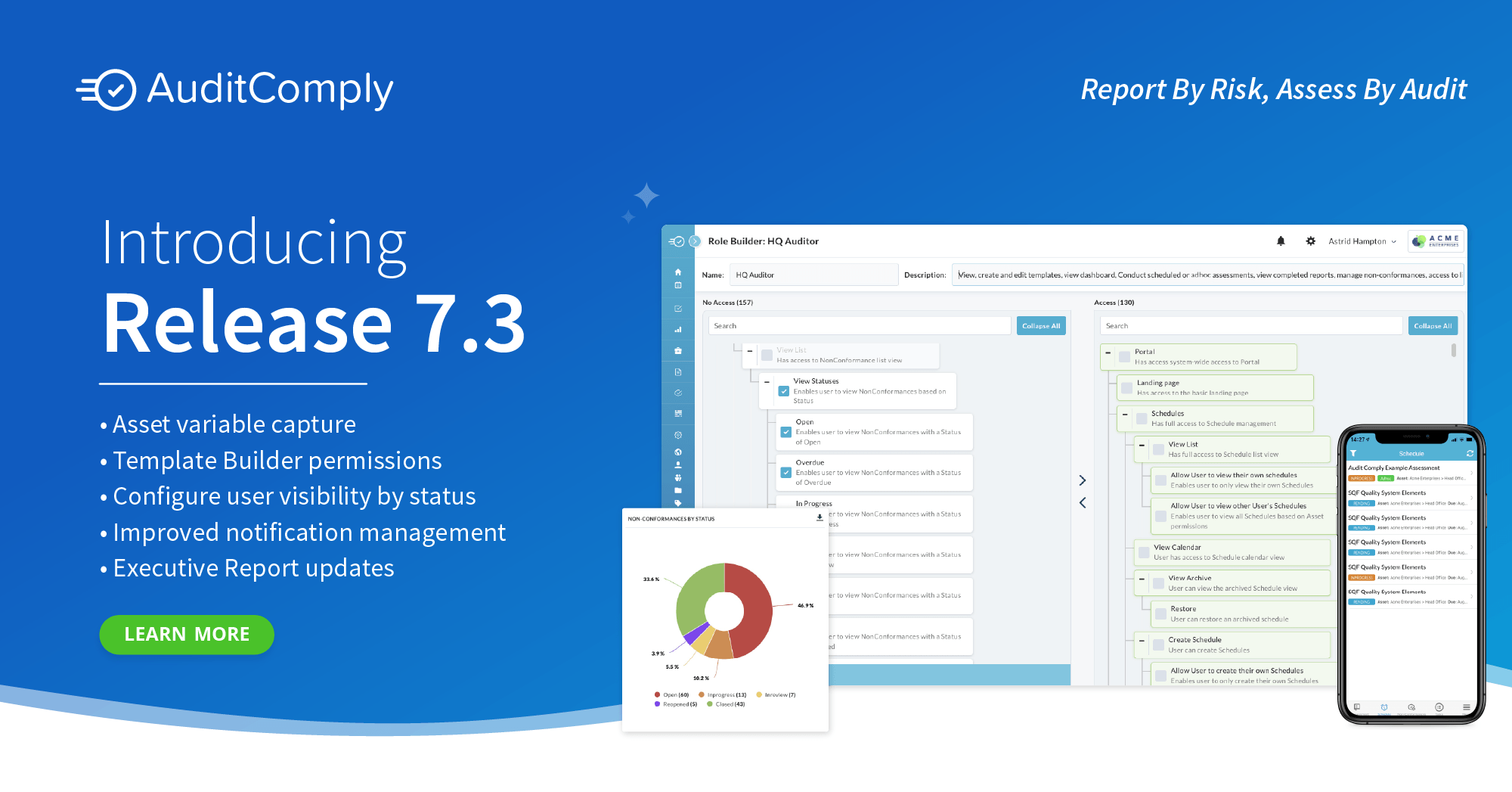 Release 7.3 🔔 – Build Better Reports, Experience More Control & Greater Flexibility