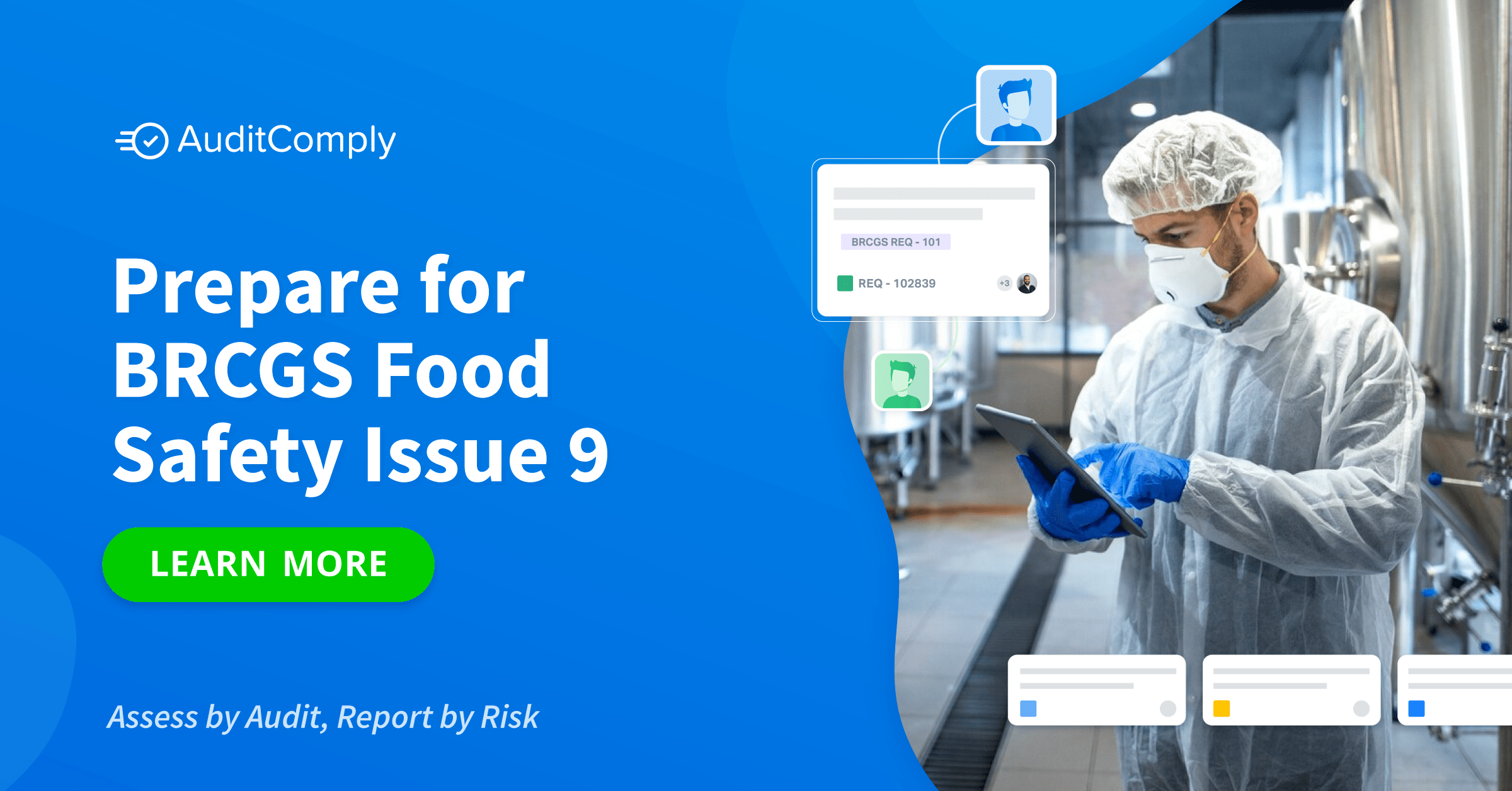 Prepare for BRCGS Food Safety Issue 9