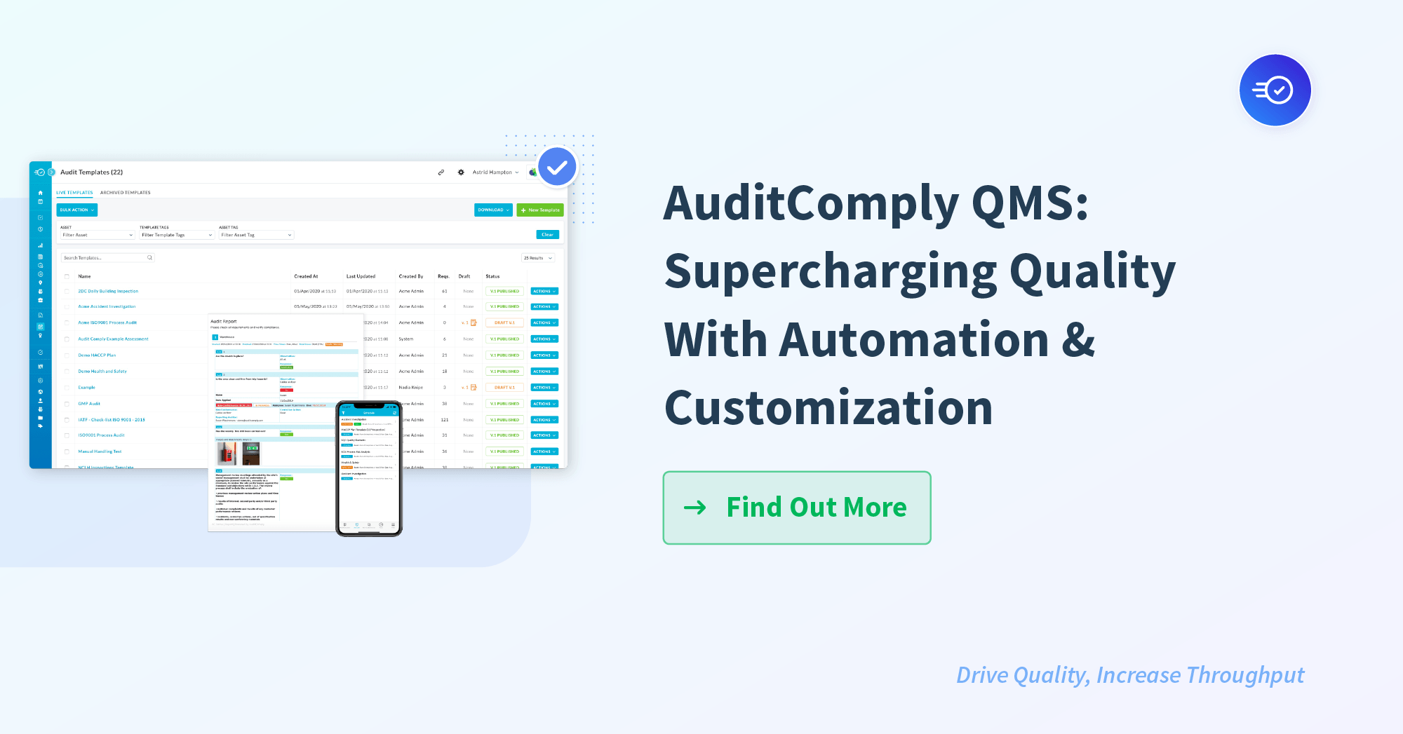 AuditComply QMS: Supercharging Quality With Automation & Customization