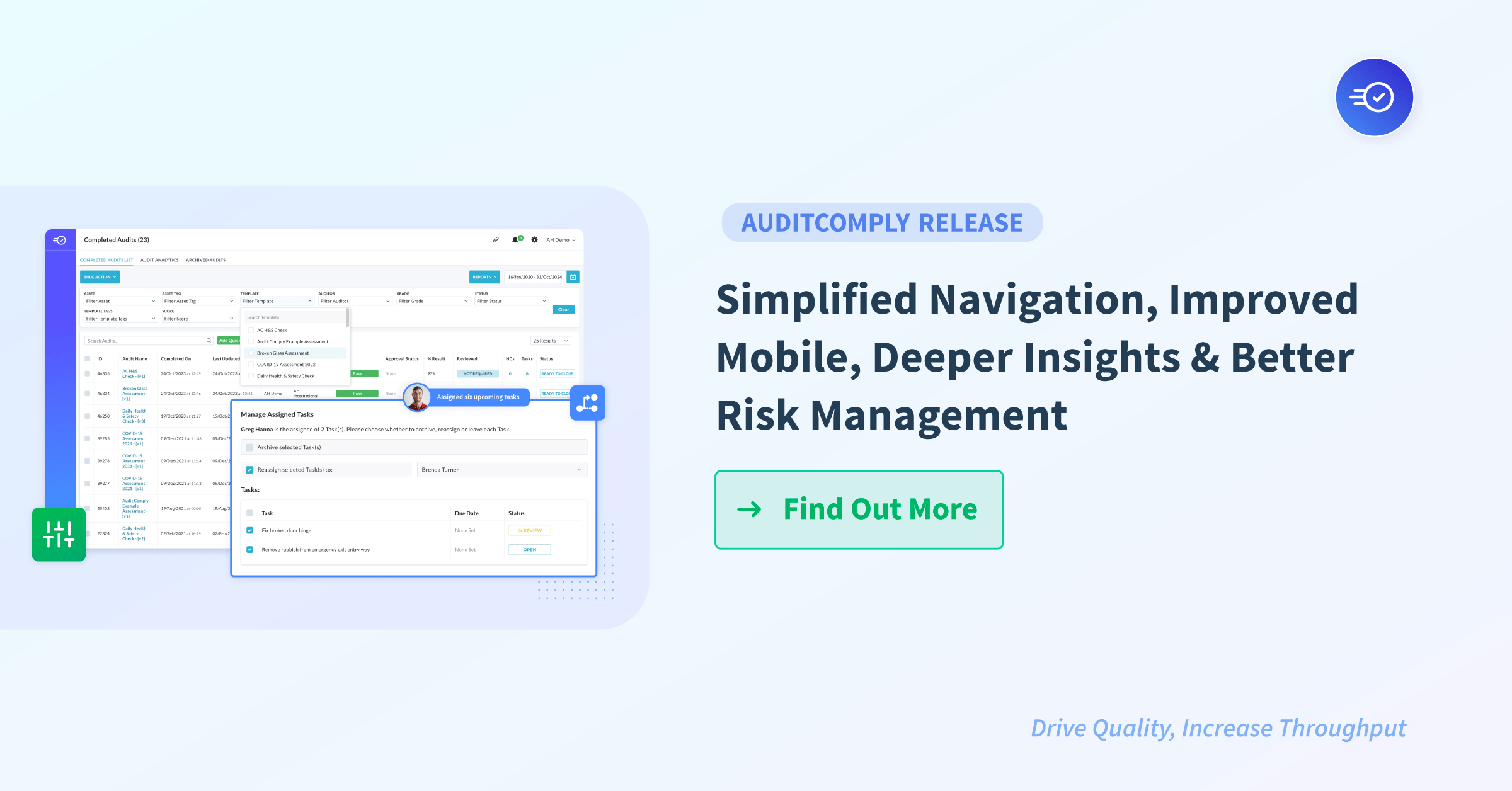 Release 7.18 🔔 – Simplified Navigation, Improved Mobile, Deeper Insights & Better Risk Management