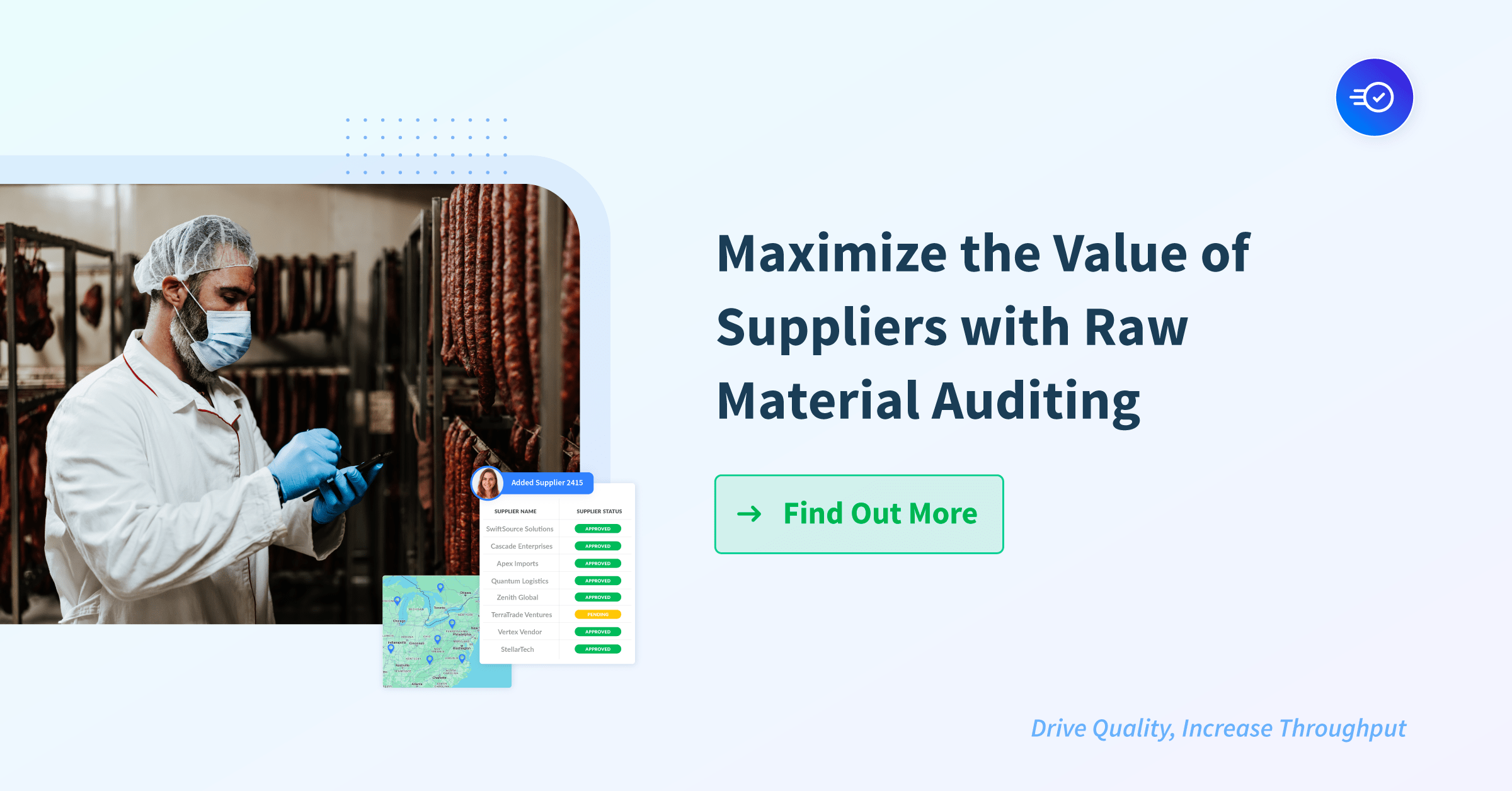 Maximize the Value of Suppliers with Raw Material Auditing