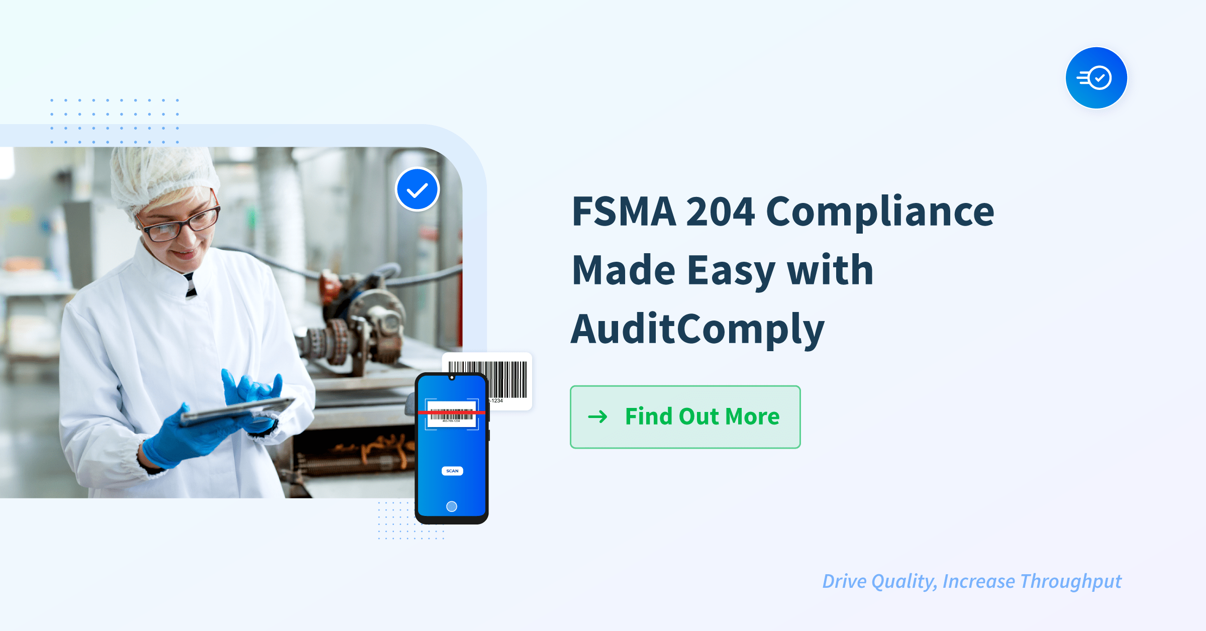 FSMA 204 Compliance Made Easy with AuditComply