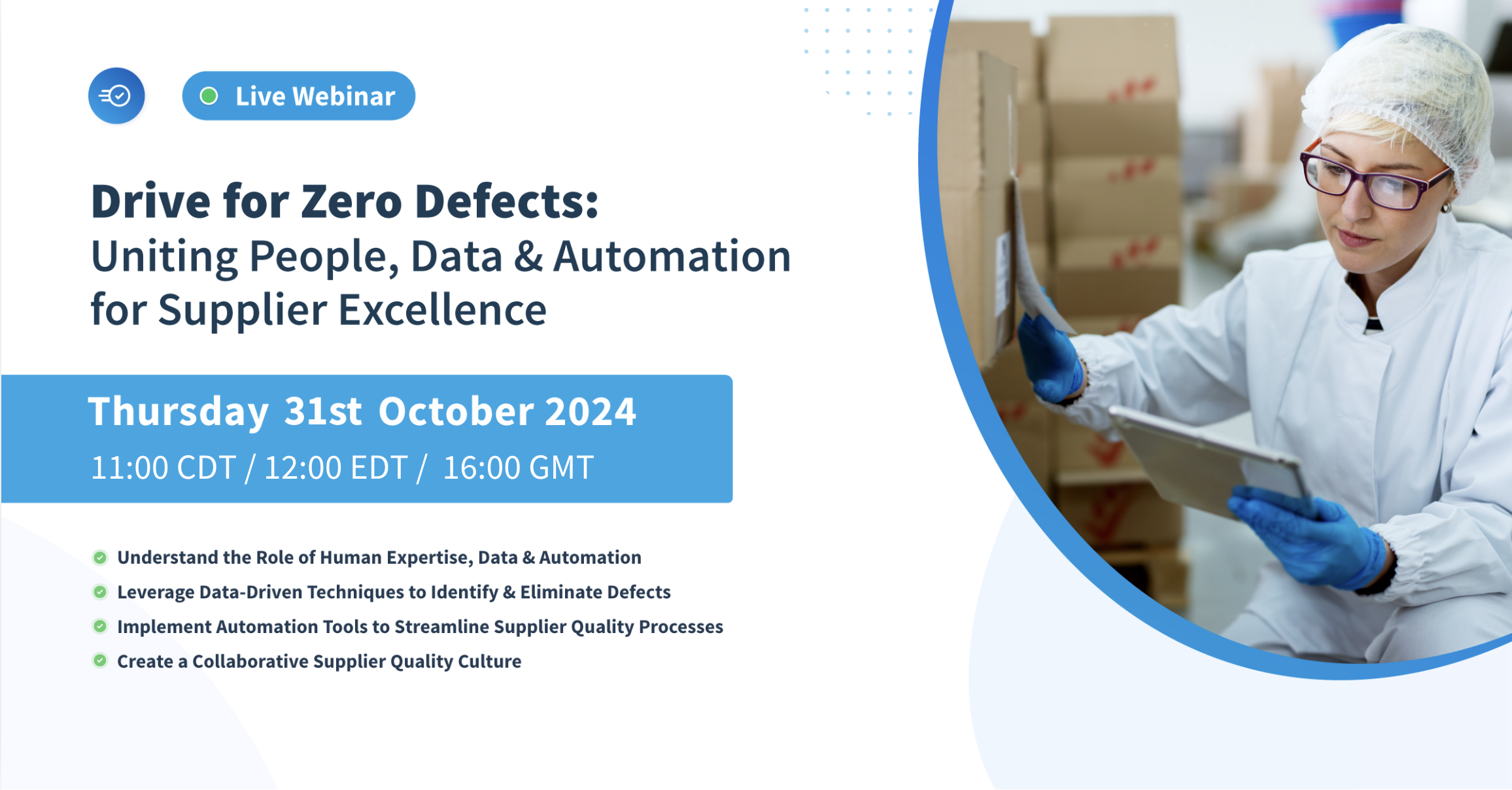 Drive for Zero Defects: Uniting People, Data & Automation for Supplier Excellence