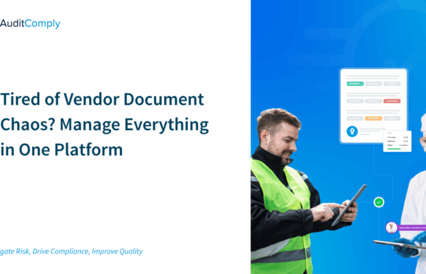 Tired of Vendor Document Chaos? Manage Everything in One Platform