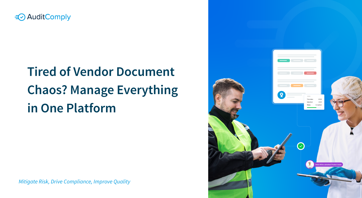 Tired of Vendor Document Chaos? Manage Everything in One Platform