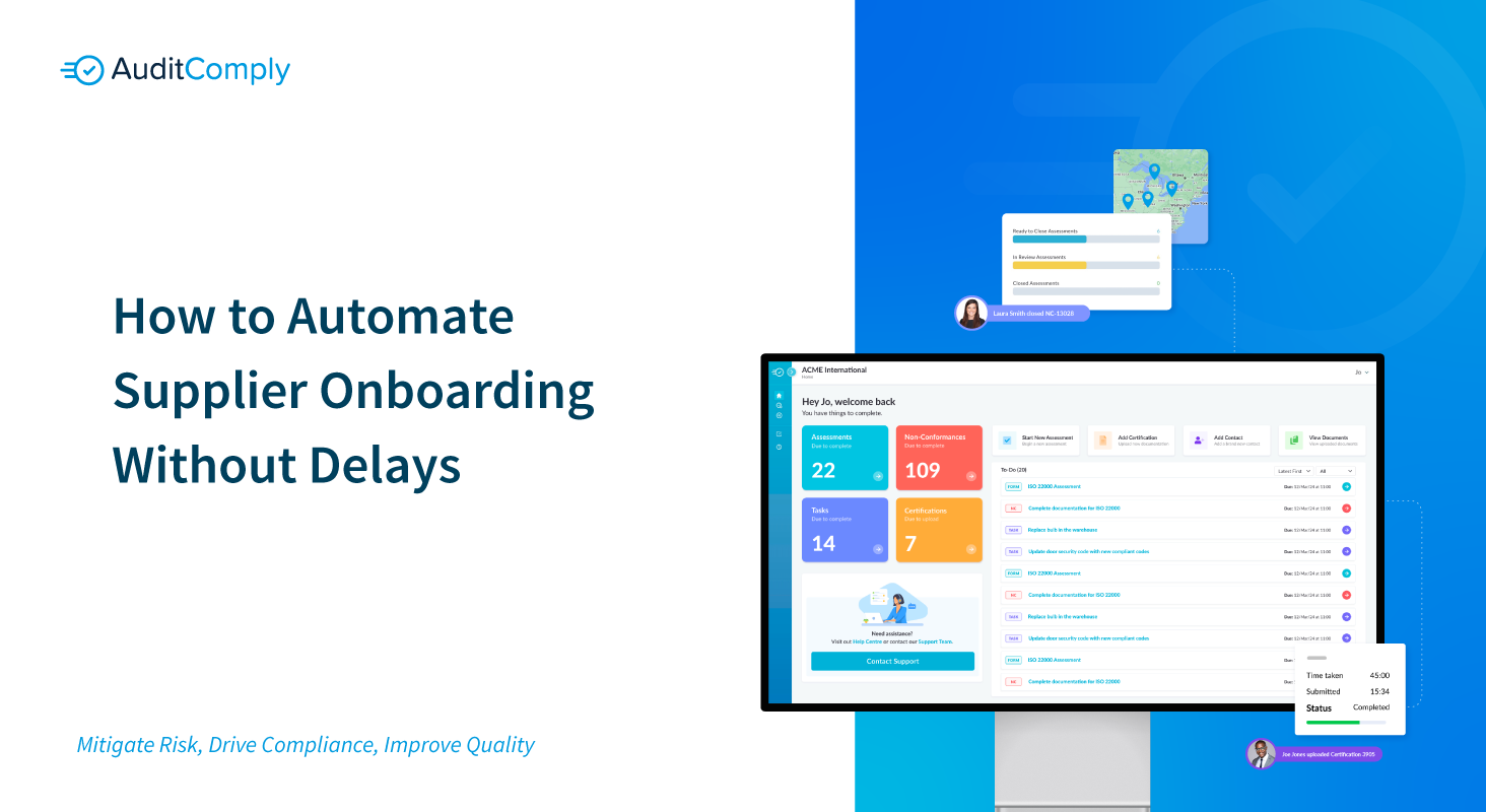 How to Automate Supplier Onboarding Without Delays